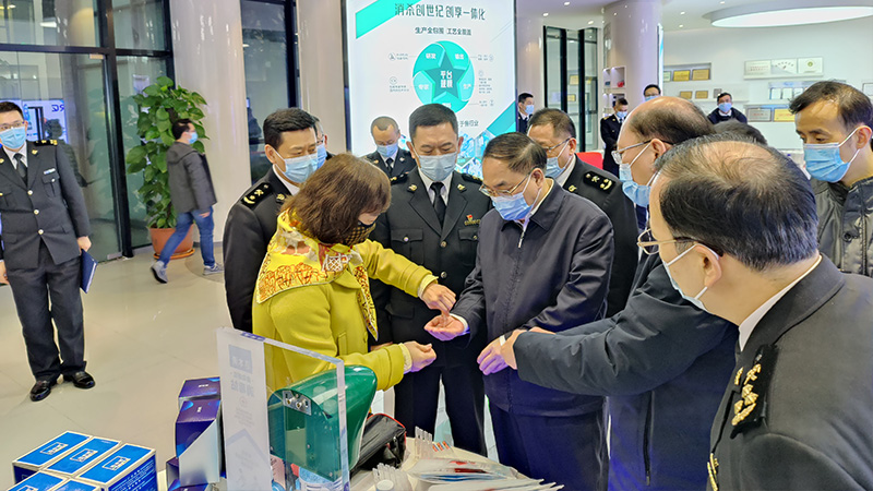 海關總署調研洛斯特制藥